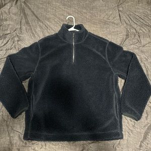 Banana Republic Fuzzy Quarter Zip